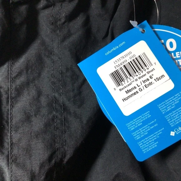 NWT Men's Columbia Swim Trunks Size Large - Picture 2 of 5